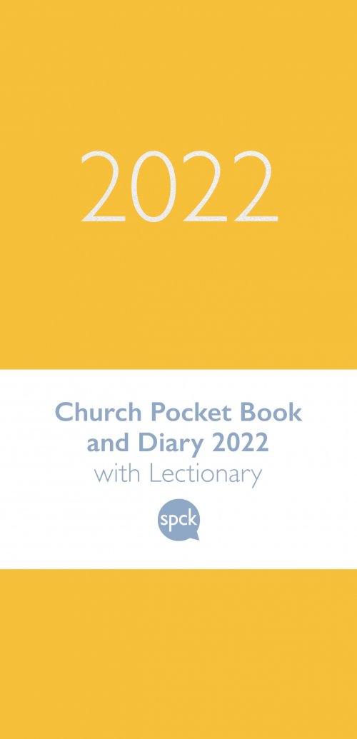 Church Pocket Book and Diary 2022 Soft-tone Yellow