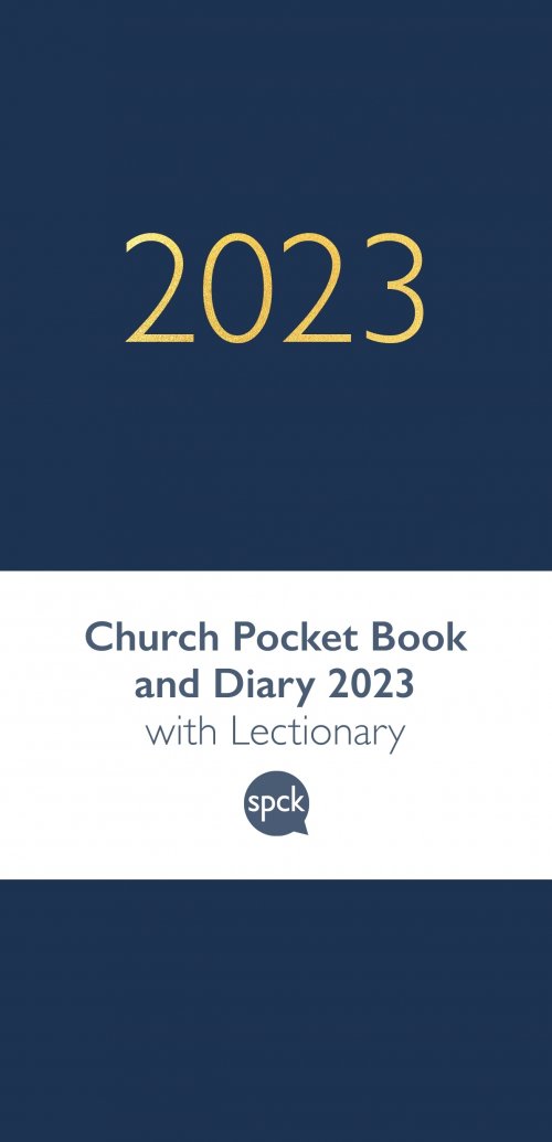 Church Pocket Book and Diary 2023 Blue with Lectionary