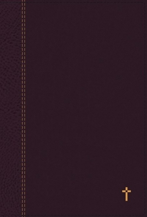 NASB, The Grace and Truth Study Bible (Trustworthy and Practical Insights), Large Print, Leathersoft, Maroon, Red Letter, 1995 Text, Thumb Indexed, Comfort Print