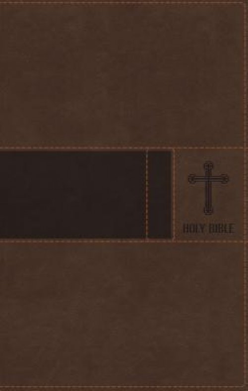 NIV, Premium Gift Bible, Leathersoft, Brown, Red Letter Edition, Comfort Print