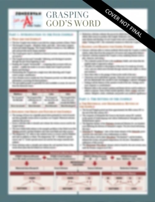 Grasping God's Word Laminated Sheet