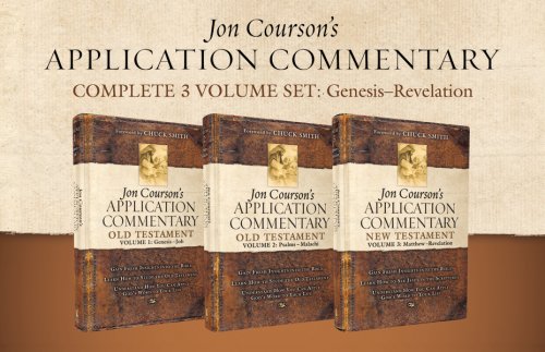 Jon Courson's Application Commentary, Complete 3-Volume Set: Genesis - Revelation