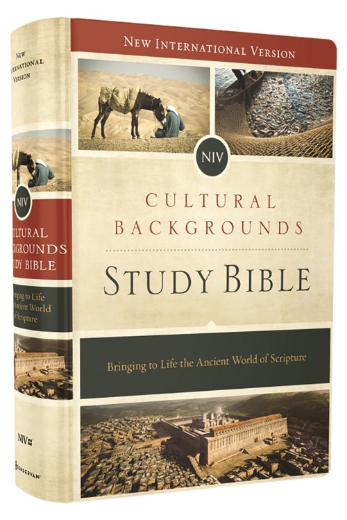 NIV, Cultural Backgrounds Study Bible, Red Letter Edition