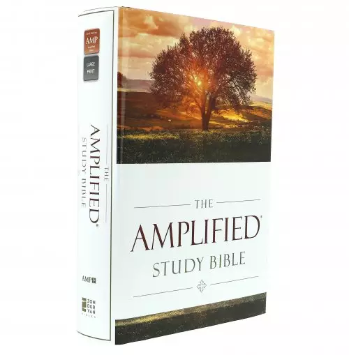 Amplified Study Bible, Brown, Hardback, Large Print, Study and Practical Theological Notes, Book Introductions, Translators' Footnotes, Topical Index, Full-Colour Maps