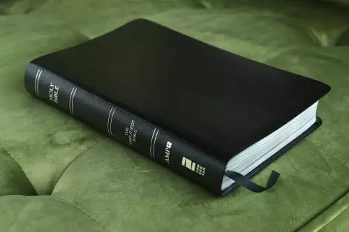 Amplified Thinline Holy Bible: Black, Bonded Leather