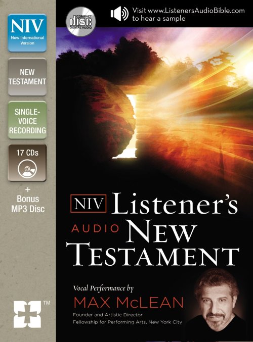 NIV, Listener's Audio Bible, New Testament, Audio CD | Free Delivery ...