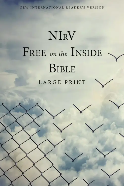 Nirv, Free on the Inside Bible, Large Print, Paperback