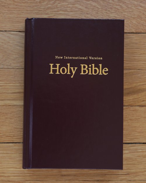 NIV, Church Bible (Value Pew Bible), Hardcover, Burgundy