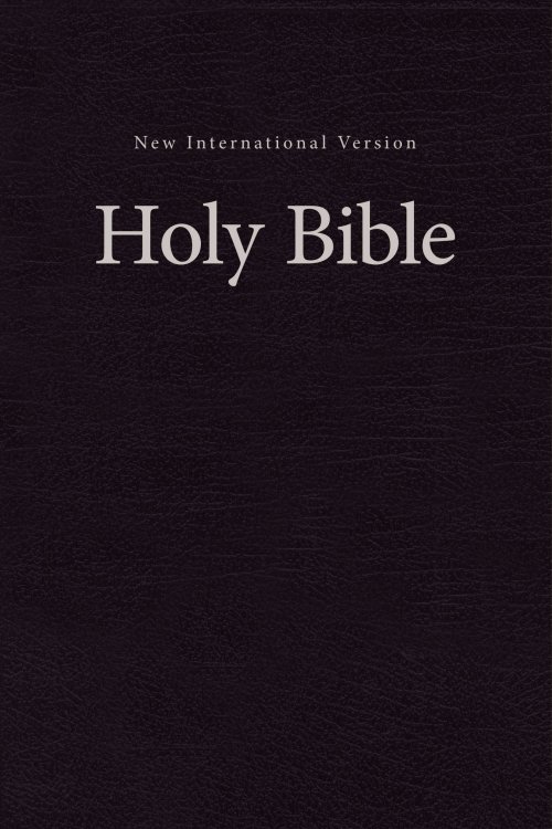 NIV Pew and Worship Bible, Hardcover, Black