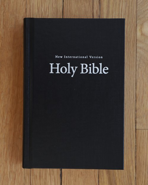 NIV Pew and Worship Bible, Hardcover, Black