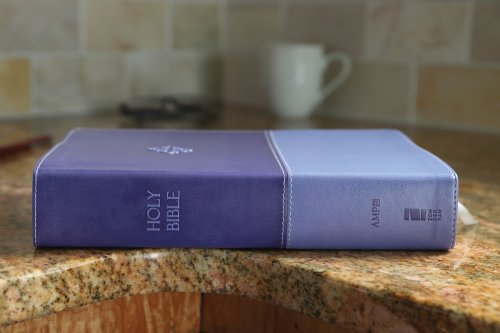 Amplified Study Bible, Imitation Leather, Purple