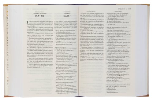 KJV Amplified Parallel Bible Orange Hardback Large Print Study Two-Column Format Red Letter Bible