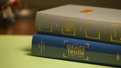 NIV, The Grace and Truth Study Bible (Trustworthy and Practical Insights), Hardcover, Red Letter, Comfort Print