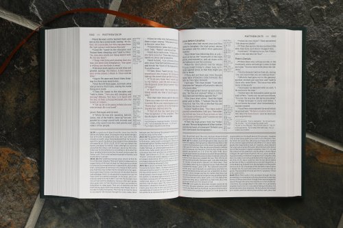 NASB, The Grace and Truth Study Bible (Trustworthy and Practical Insights), Hardcover, Green, Red Letter, 1995 Text, Comfort Print