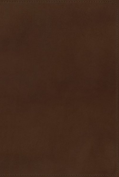 NASB, The Grace and Truth Study Bible, Premium Goatskin Leather, Brown, Premier Collection, Black Letter, 1995 Text, Art Gilded Edges, Comfort Print