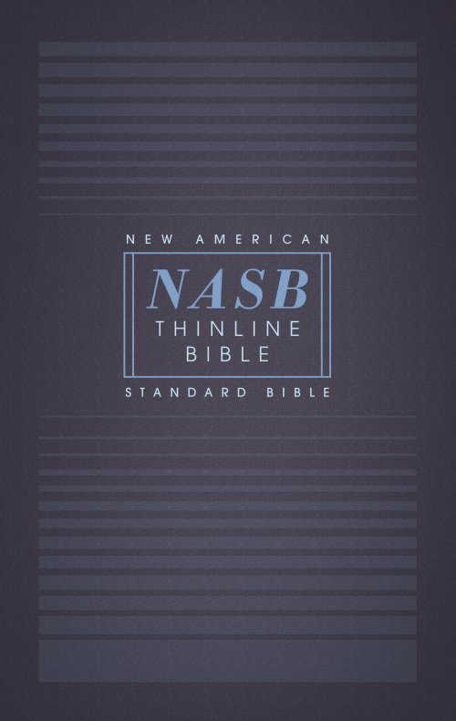 NASB, Thinline Bible, Paperback, Red Letter, 1995 Text, Comfort Print