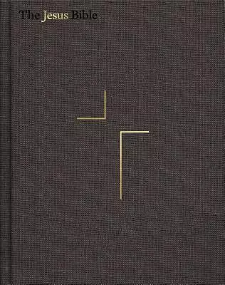 The Jesus Bible, ESV Edition, Cloth Over Board, Grey