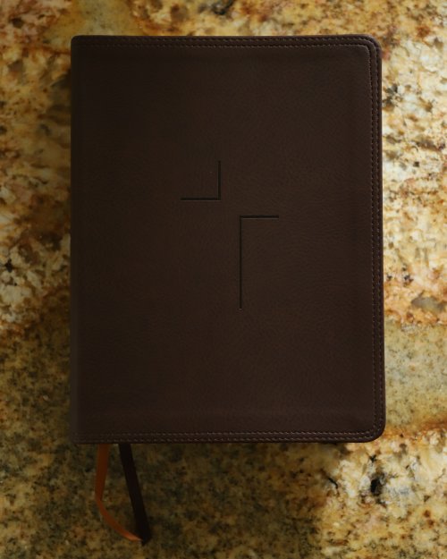 The Jesus Bible, NIV Edition, Leathersoft, Brown, Comfort Print