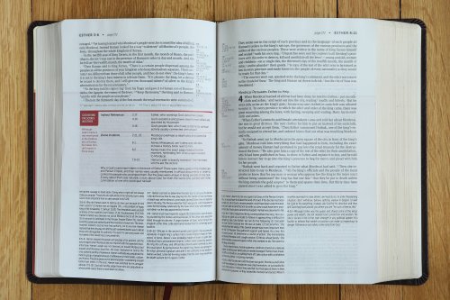 NIV, Life Application Study Bible, Third Edition, Bonded Leather, Burgundy, Red Letter