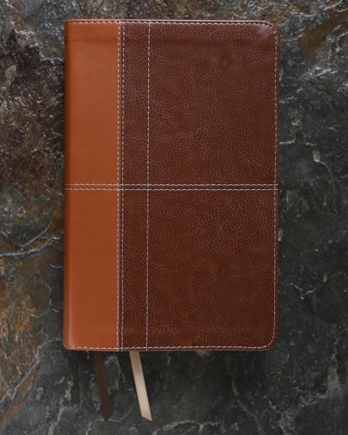 NIV, Life Application Study Bible, Third Edition, Personal Size, Leathersoft, Brown, Red Letter