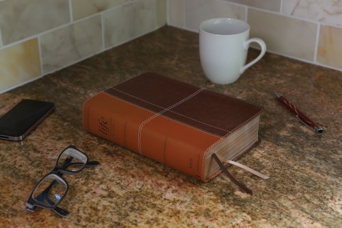 NIV, Life Application Study Bible, Third Edition, Personal Size, Leathersoft, Brown, Red Letter