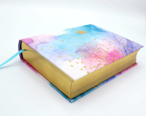 NIV, Artisan Collection Bible for Girls, Cloth over Board, Multi-color, Art Gilded Edges, Red Letter, Comfort Print