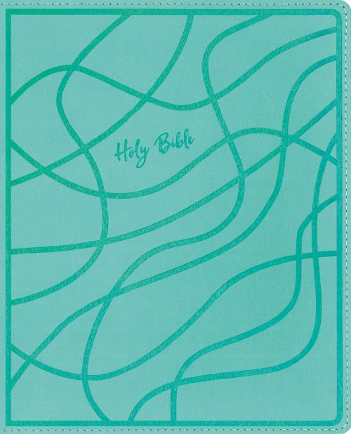 NIV, Verse Mapping Bible for Girls, Leathersoft, Teal, Comfort Print