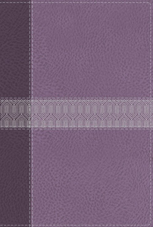 NIV, Giant Print Compact Bible, Leathersoft, Purple, Red Letter, Comfort Print