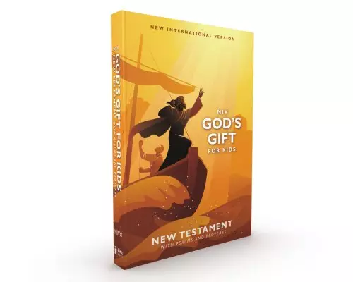 NIV, God's Gift for Kids New Testament with Psalms and Proverbs, Pocket-Sized, Paperback, Comfort Print