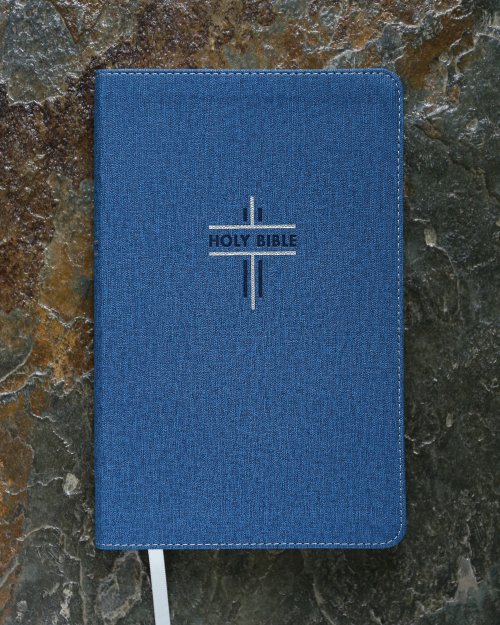 NIV, Bible for Teens, Thinline Edition, Leathersoft, Blue, Red Letter, Comfort Print