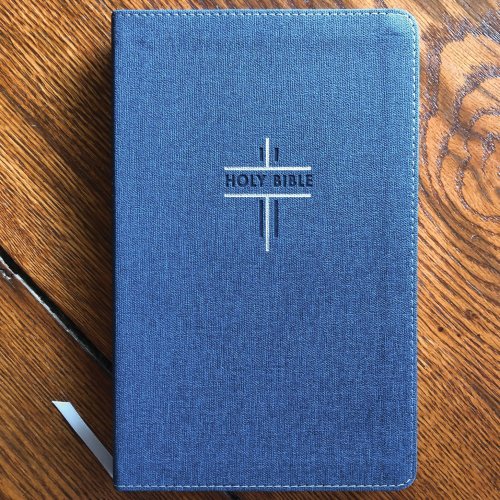 NIV, Bible for Teens, Thinline Edition, Leathersoft, Blue, Red Letter, Comfort Print