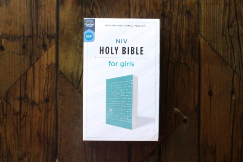 NIV, Holy Bible for Girls, Soft Touch Edition, Leathersoft, Teal, Comfort Print