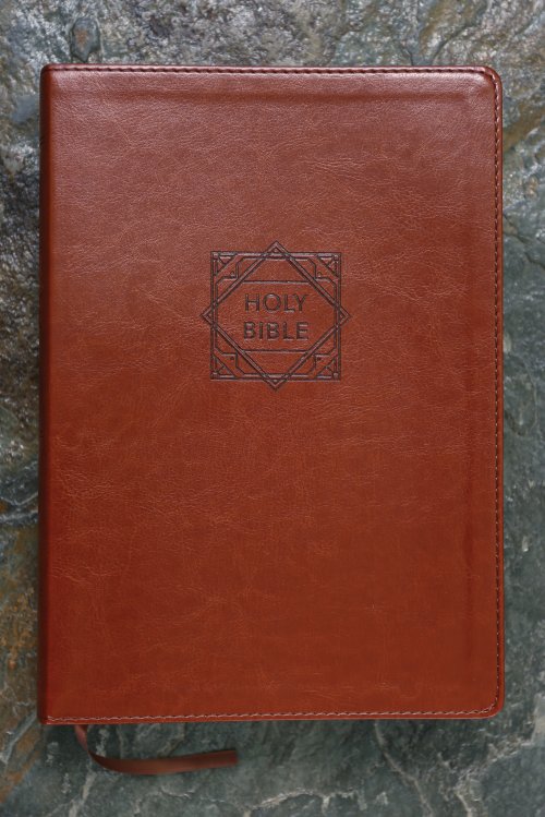 NASB, Super Giant Print Reference Bible, Leathersoft, Brown, Red Letter, 1995 Text, Comfort Print