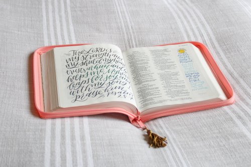 NIV Beautiful Word Bible for Girls, Bible, Pink, Imitation Leather, Zip, Red Letter, Comfort Print,