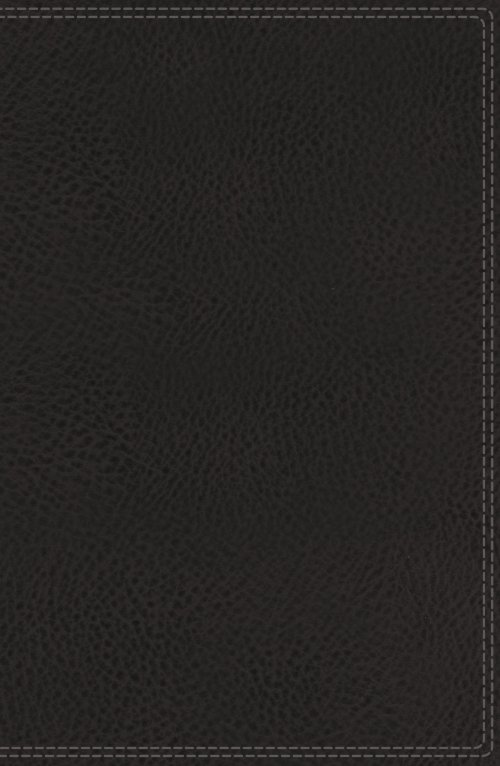 NIV Wide Margin Side Column Reference Bible, Leathersoft, Black, Comfort Print