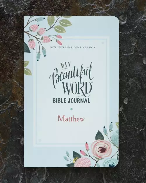 NIV, Beautiful Word Bible Journal, Matthew, Paperback, Comfort Print