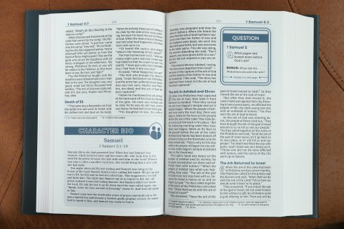 NIV, Teen Study Bible (For Life Issues You Face Every Day), Hardcover, Navy, Comfort Print