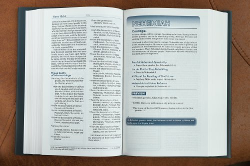 NIV, Teen Study Bible (For Life Issues You Face Every Day), Hardcover, Navy, Comfort Print