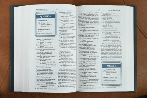 NIV, Teen Study Bible (For Life Issues You Face Every Day), Hardcover, Navy, Comfort Print