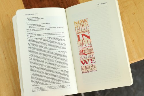 NIV Beautiful Word Bible Journal (Comfort Print): Hebrews-Softcover