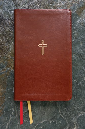 NASB, Thinline Bible, Leathersoft, Brown, Red Letter, 1995 Text, Thumb Indexed, Comfort Print