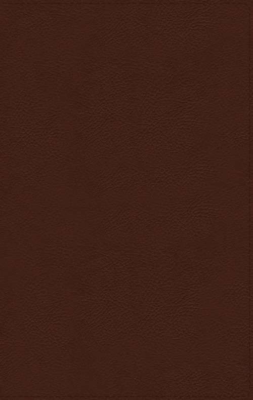 NASB, Classic Reference Bible, Genuine Leather, Buffalo, Brown, Red Letter, 1995 Text, Comfort Print