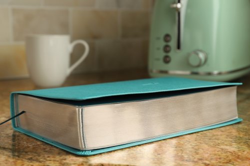 NIV, Foundation Study Bible, Leathersoft, Teal, Red Letter