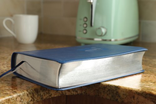 NIV, Quest Study Bible, Personal Size, Leathersoft, Blue, Comfort Print