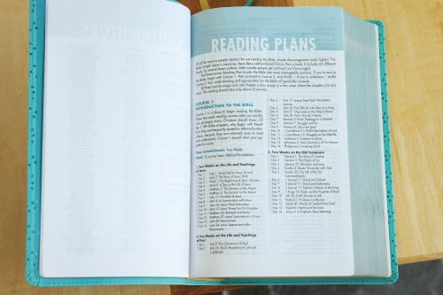 NIV, Quest Study Bible, Personal Size, Leathersoft, Teal, Comfort Print