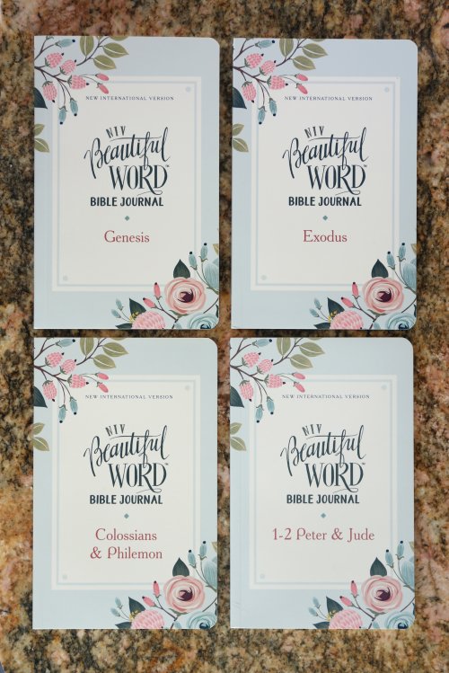 NIV, Beautiful Word Bible Journal, Genesis, Paperback, Comfort Print