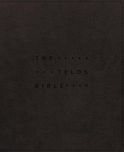 NIV, The Telos Bible, Leathersoft, Charcoal, Comfort Print