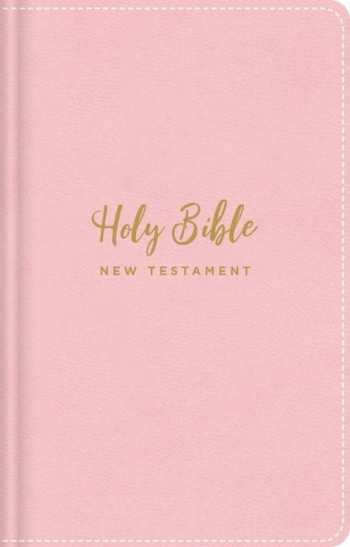 NIV, Tiny Testament Bible, New Testament, Leathersoft, Pink, Comfort Print