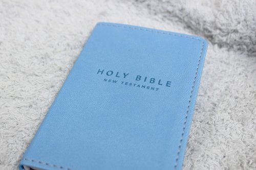 NIV, Tiny Testament Bible, New Testament, Leathersoft, Blue, Comfort Print