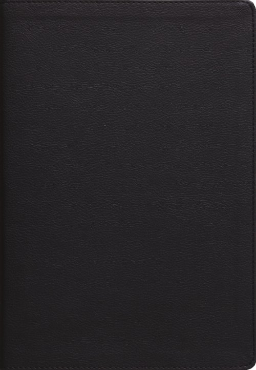 ESV, Thompson Chain-Reference Bible, Large Print, Leathersoft, Black, Red Letter